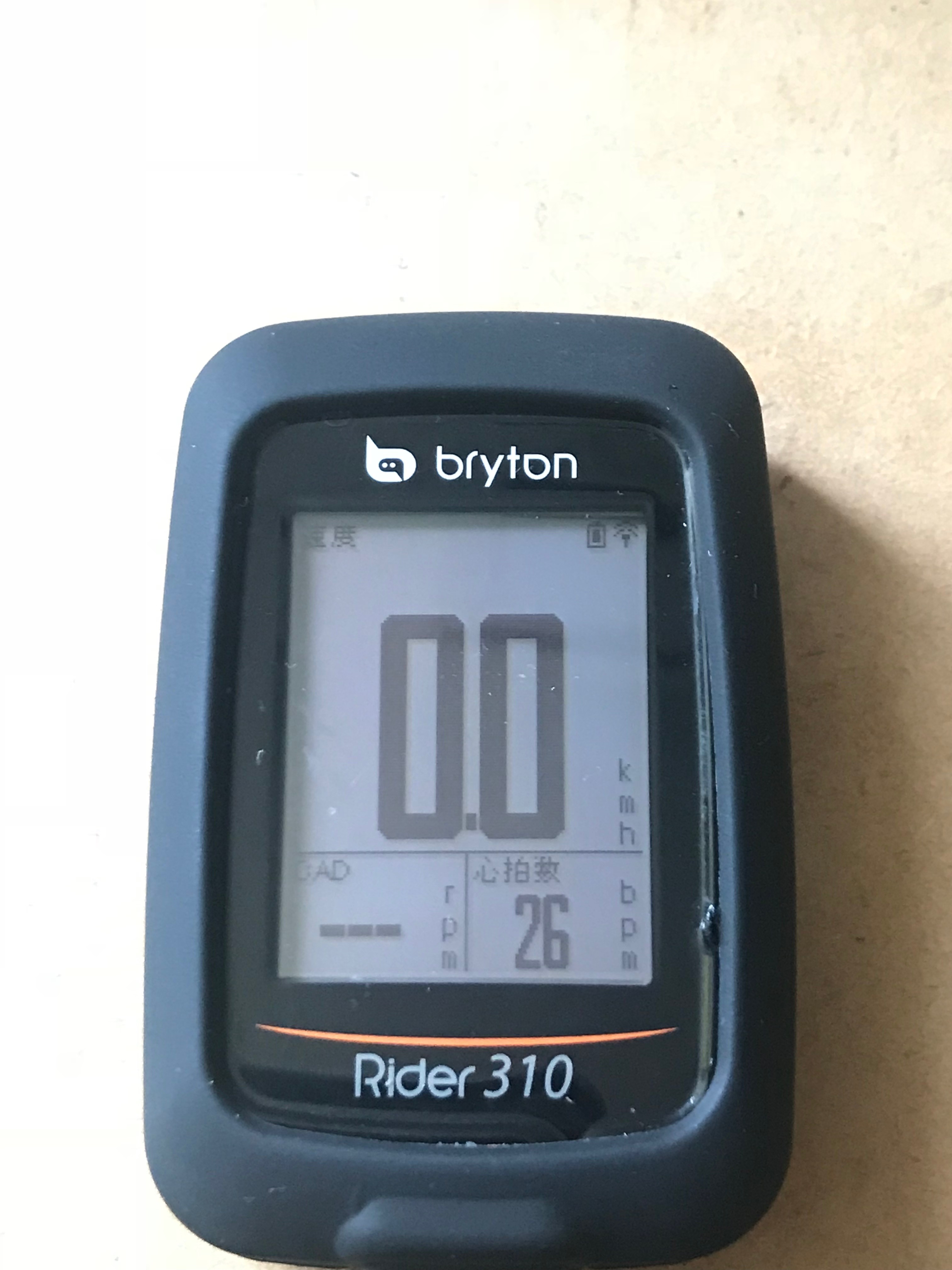 サイクルコンピューター “Bryton Rider 310”