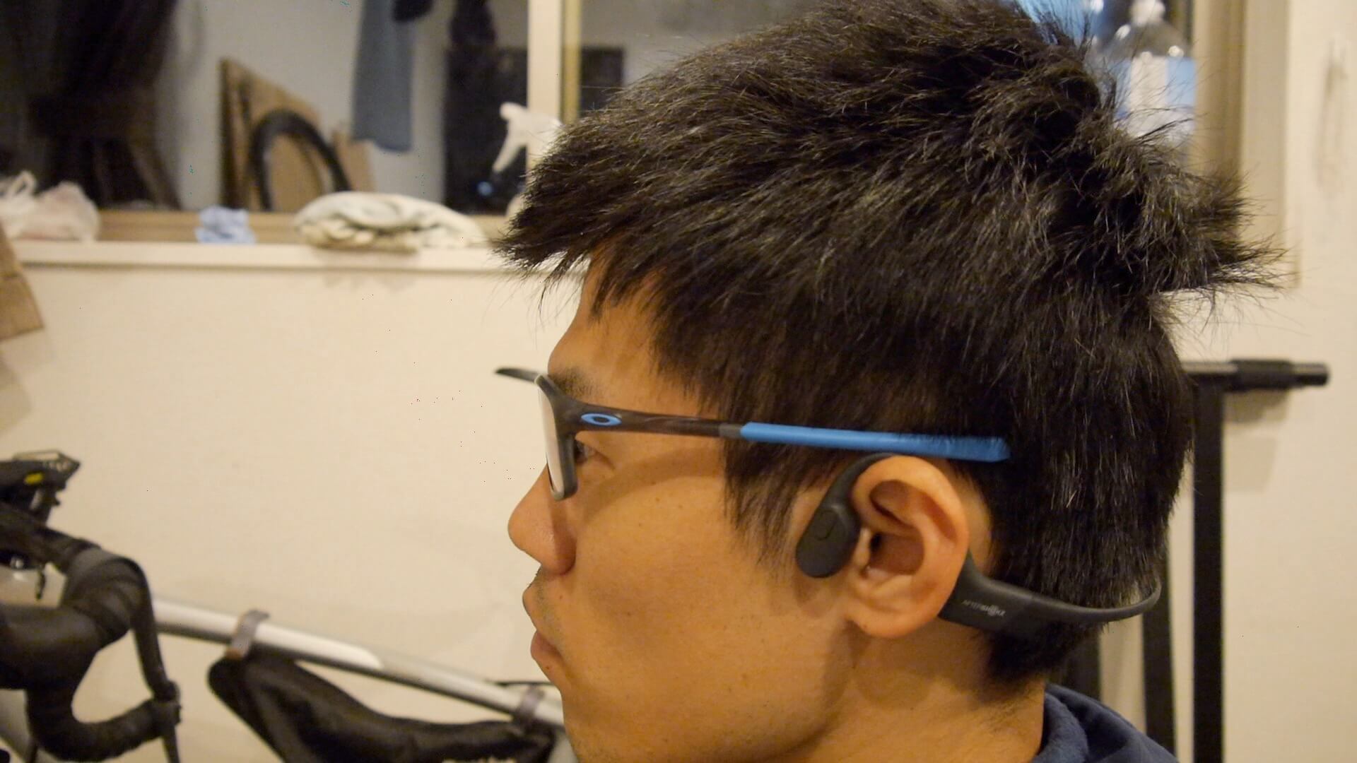 自転車乗ると耳が痛い