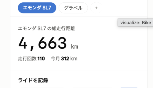 Claude AIに頼んでバイクや各パーツの走行距離を把握できるようにアプリっぽいのを作ってもらった